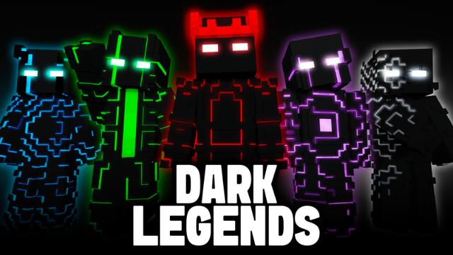 Thumbnail of the Minecraft Bedrock Marketplace product Dark Legends created by MineParty Studios.