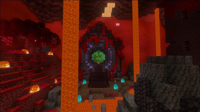 Screenshot of the Minecraft Bedrock Marketplace product Find The Button created by MineParty Studios.