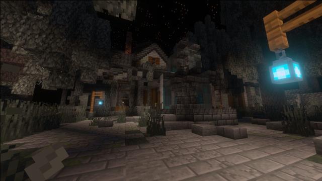 Screenshot of the Minecraft Bedrock Marketplace product Find The Button created by MineParty Studios.