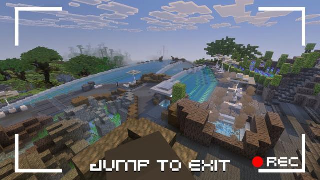 Screenshot of the Minecraft Bedrock Marketplace product Modern Treehouse created by MineParty Studios.