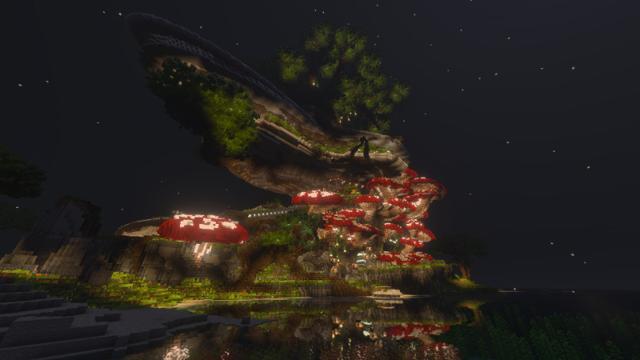 Screenshot of the Minecraft Bedrock Marketplace product Modern Treehouse created by MineParty Studios.