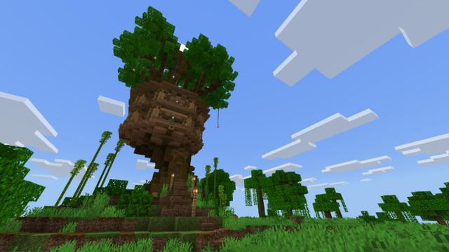 Screenshot of the Minecraft Bedrock Marketplace product Simple Craftable Bases Add-On created by MineParty Studios.