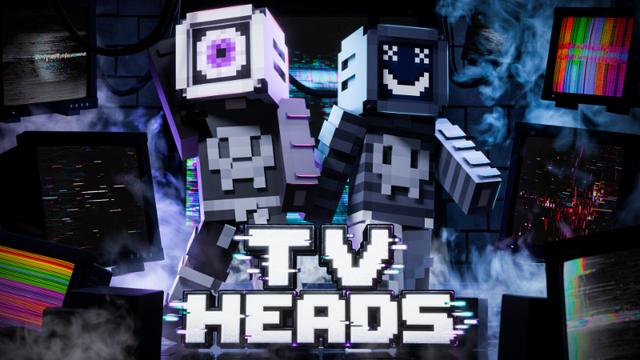 Thumbnail of the Minecraft Bedrock Marketplace product TV Heads created by MineParty Studios.