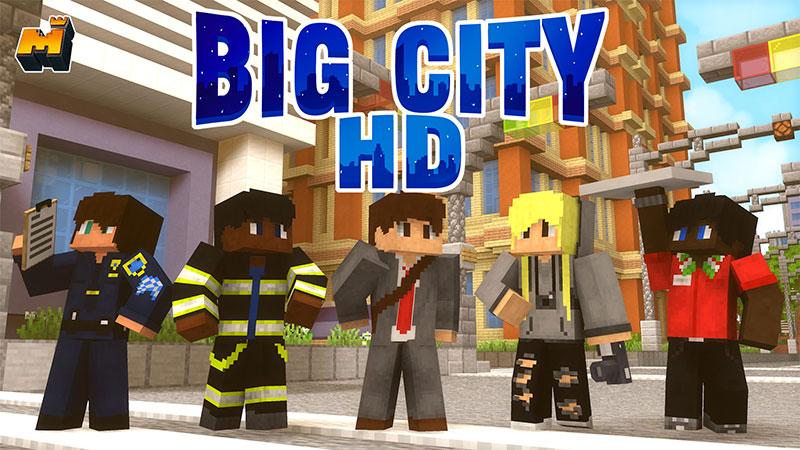 Big City HD by Mineplex | CHUNK - Minecraft Bedrock Marketplace Explorer