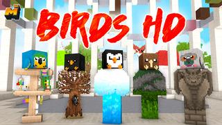 Thumbnail of the Minecraft Bedrock Marketplace product Birds HD created by Mineplex.