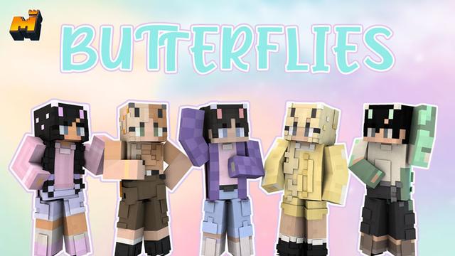 Thumbnail of the Minecraft Bedrock Marketplace product Butterflies created by Mineplex.