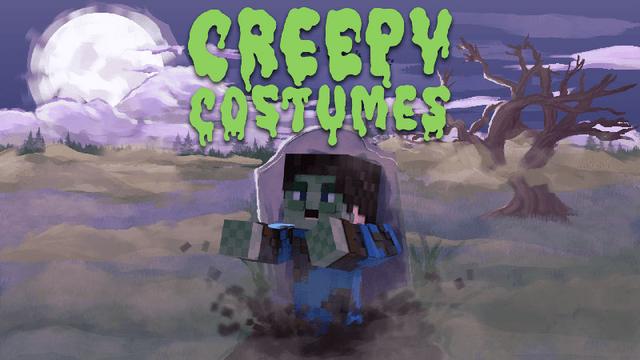 Thumbnail of the Minecraft Bedrock Marketplace product Creepy Costumes created by Mineplex.