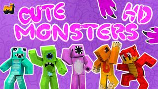 Thumbnail of the Minecraft Bedrock Marketplace product Cute Monsters HD created by Mineplex.