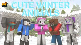 Thumbnail of the Minecraft Bedrock Marketplace product Cute Winter Animals created by Mineplex.