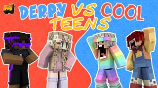 Thumbnail of the Minecraft Bedrock Marketplace product Derpy vs Cool: Teens created by Mineplex.