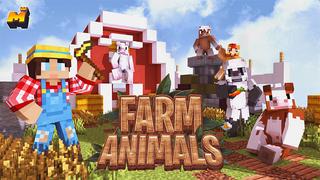 Thumbnail of the Minecraft Bedrock Marketplace product Farm Animals created by Mineplex.