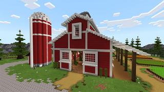 Screenshot of the Minecraft Bedrock Marketplace product Farmer's Life created by Mineplex.