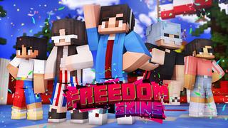 Thumbnail of the Minecraft Bedrock Marketplace product Freedom Skins created by Mineplex.