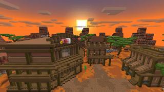 Screenshot of the Minecraft Bedrock Marketplace product Into the Movies created by Mineplex.