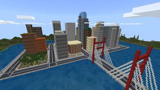 Screenshot of the Minecraft Bedrock Marketplace product Into the Movies created by Mineplex.