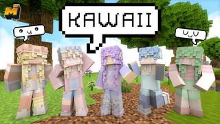 Thumbnail of the Minecraft Bedrock Marketplace product Kawaii created by Mineplex.