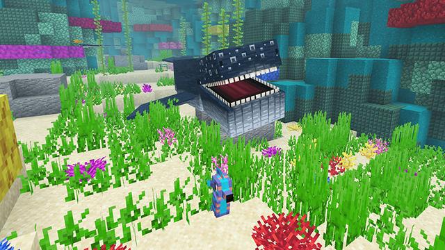 Screenshot of the Minecraft Bedrock Marketplace product Legend of Atlantica created by Mineplex.