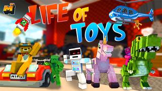 Thumbnail of the Minecraft Bedrock Marketplace product Life of Toys created by Mineplex.
