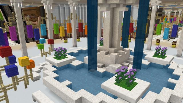 Screenshot of the Minecraft Bedrock Marketplace product Mall - Role Play created by Mineplex.