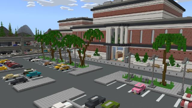 Screenshot of the Minecraft Bedrock Marketplace product Mall - Role Play created by Mineplex.