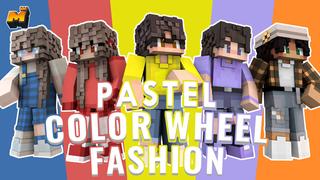 Thumbnail of the Minecraft Bedrock Marketplace product Pastel Color Wheel Fashion created by Mineplex.