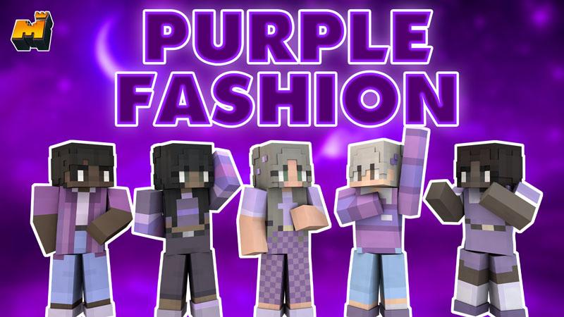 Purple Fashion by Mineplex | CHUNK - Minecraft Bedrock Marketplace Explorer