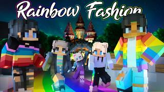Thumbnail of the Minecraft Bedrock Marketplace product Rainbow Fashion created by Mineplex.