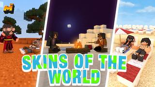 Thumbnail of the Minecraft Bedrock Marketplace product Skins of the World created by Mineplex.