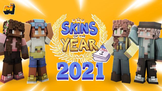 Thumbnail of the Minecraft Bedrock Marketplace product Skins of the Year 2021 created by Mineplex.