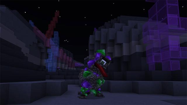 Screenshot of the Minecraft Bedrock Marketplace product Exploradores del espacio created by Mineplex.