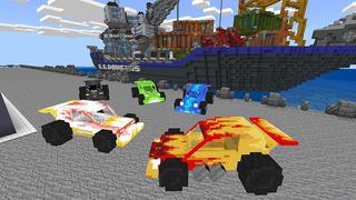 Screenshot of the Minecraft Bedrock Marketplace product Superhero City created by Mineplex.