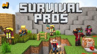 Thumbnail of the Minecraft Bedrock Marketplace product Survival Pros created by Mineplex.