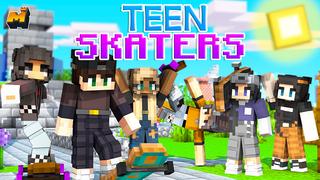Thumbnail of the Minecraft Bedrock Marketplace product Teen Skaters created by Mineplex.