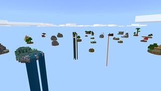 Screenshot of the Minecraft Bedrock Marketplace product Ultimate Skyblock created by Mineplex.
