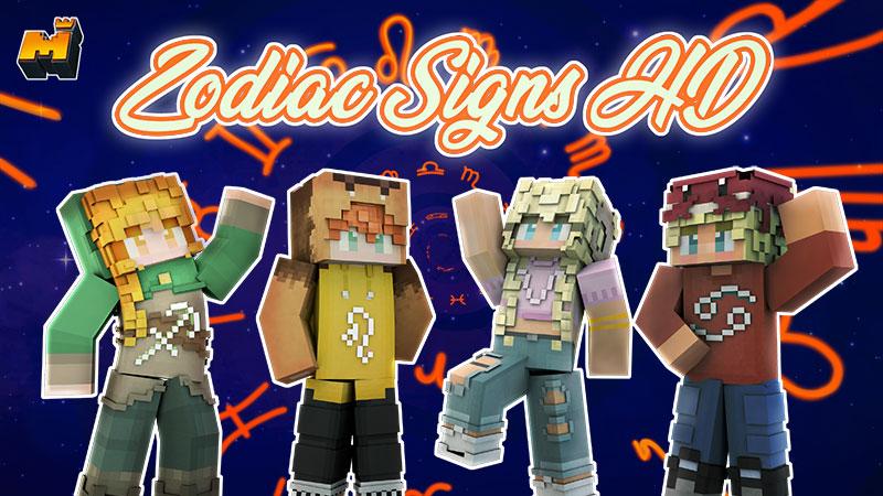 Zodiac Signs HD by Mineplex | CHUNK - Minecraft Bedrock Marketplace ...