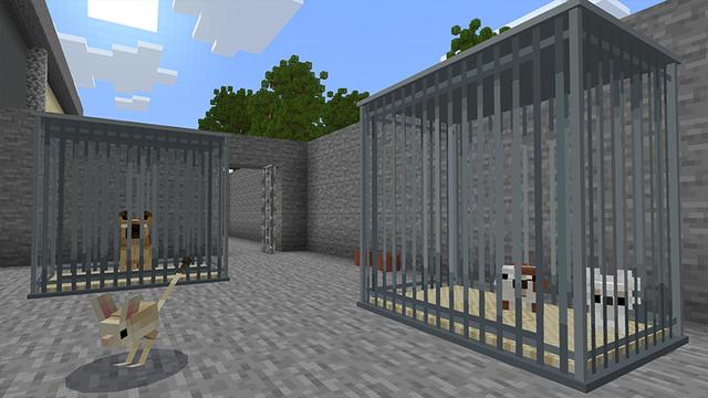 Screenshot of the Minecraft Bedrock Marketplace product ANIMAL SHELTER created by Minty.