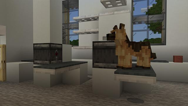 Screenshot of the Minecraft Bedrock Marketplace product ANIMAL SHELTER created by Minty.