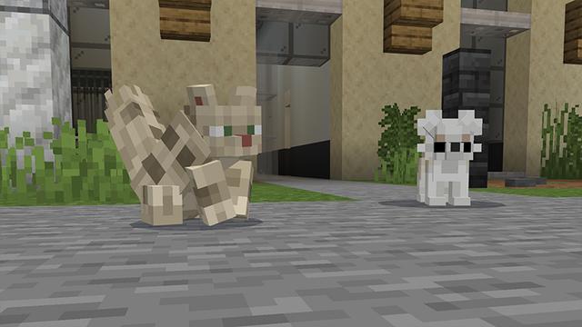 Screenshot of the Minecraft Bedrock Marketplace product ANIMAL SHELTER created by Minty.