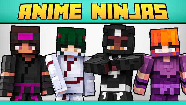 Thumbnail of the Minecraft Bedrock Marketplace product ANIME NINJAS created by Minty.