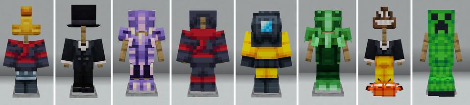 Panorama of the Minecraft Bedrock Marketplace product ARMOR created by Minty.