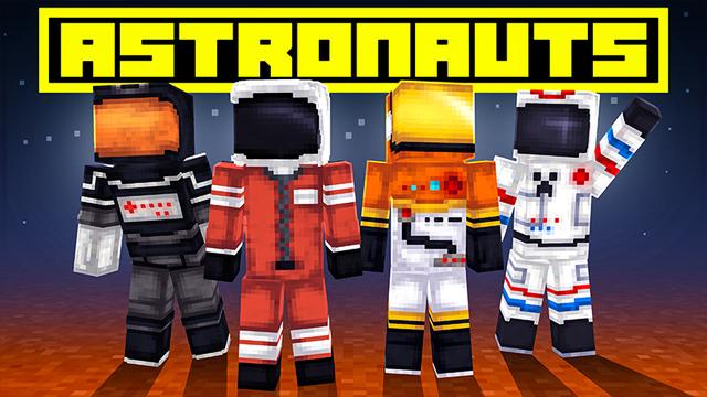 Thumbnail of the Minecraft Bedrock Marketplace product ASTRONAUTS created by Minty.