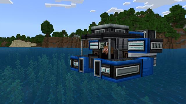Screenshot of the Minecraft Bedrock Marketplace product BOATS created by Minty.