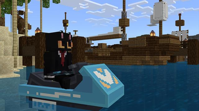 Screenshot of the Minecraft Bedrock Marketplace product BOATS created by Minty.