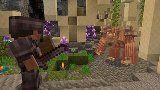 Screenshot of the Minecraft Bedrock Marketplace product CASTLE SIEGE created by Minty.