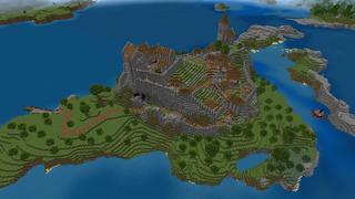 Screenshot of the Minecraft Bedrock Marketplace product CASTLE 3 created by Minty.