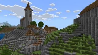 Screenshot of the Minecraft Bedrock Marketplace product CASTLE 3 created by Minty.