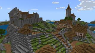 Screenshot of the Minecraft Bedrock Marketplace product CASTLE 3 created by Minty.