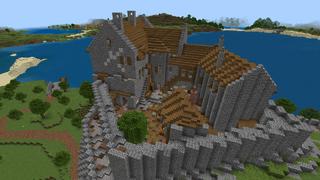 Screenshot of the Minecraft Bedrock Marketplace product CASTLE 3 created by Minty.