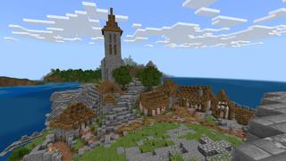 Screenshot of the Minecraft Bedrock Marketplace product CASTLE 3 created by Minty.