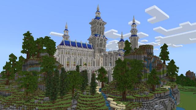Screenshot of the Minecraft Bedrock Marketplace product CASTLE 2 created by Minty.